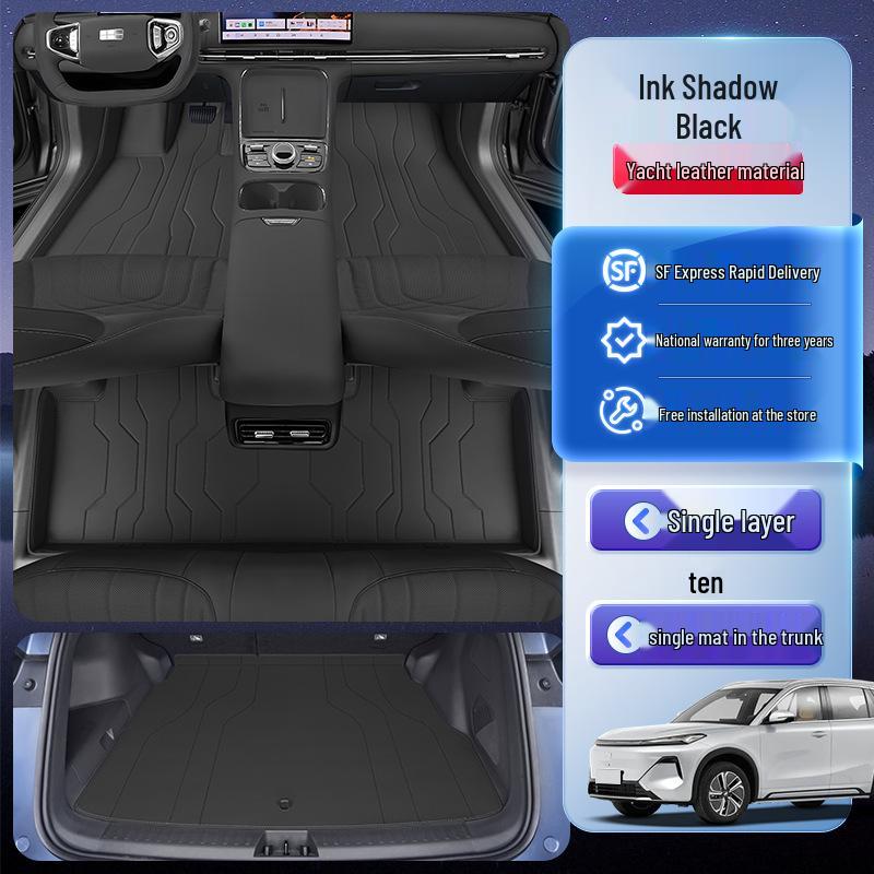 Geely Galaxy Starship 7 Full Coverage Floor Mats & Trunk Mat Accessories