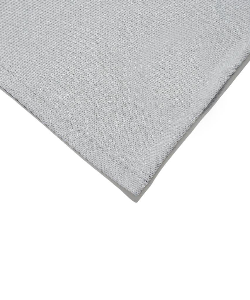 BROWNBREATH Reflective Tag Mesh Tee - Gray