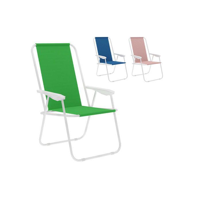 Chaise de Plage Pliable - Marbueno - Chaise Pliante - Oxford - Acier - 1 place