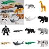 3D Tier Krokodil Bausteine DIY Plastikspielzeug Geschenk für Kinder