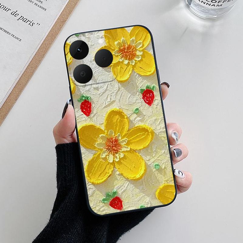 For Realme 15T Case Fashion Soft Silicone Back Cases for Realme 15T 15 T Phone Cover Realme15T 6.57" 2025 etui Fundas Cute
