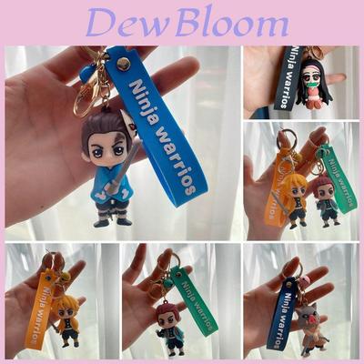 Anime Demon Slayer Keychain Featuring Cute Figures For Unique Style And Fun Accessories**