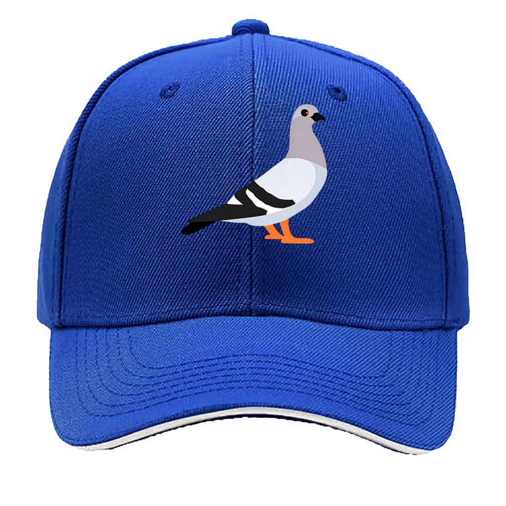 AutumnWinter Outdoor Solid Color Hat Dove Cap Vintage Unisexs and Womens Fashion Outdoor Hat Soli Sandwich Baseball Cap