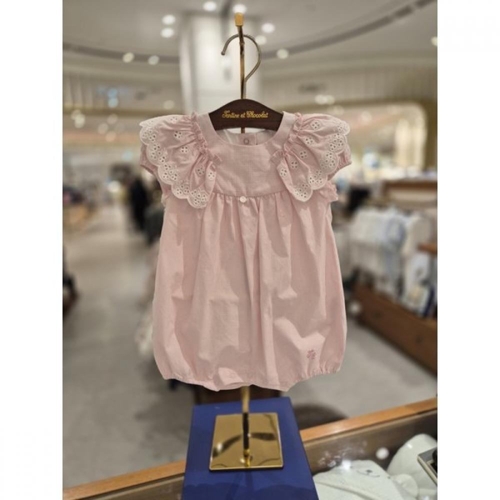 

Chocola Jewel Check Outdoor Suit Ttombo043 Pink/80