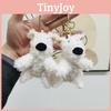 Adorable West Highland Terrier Plush Keychain Cute Couple Bag Charm Doll Toy