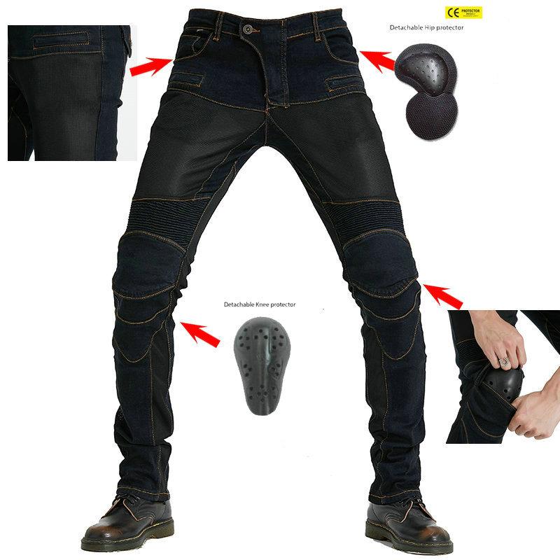 

Motorcycle Summer Mesh Anti-Fall Racing Jeans PK-719 4XL