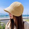Women Foldable Sunhat Summer Outdoors Beach Fisherman Hat Sunscreen UV Protection Cap Adjustable Hiking Wide Brim Bucket Caps