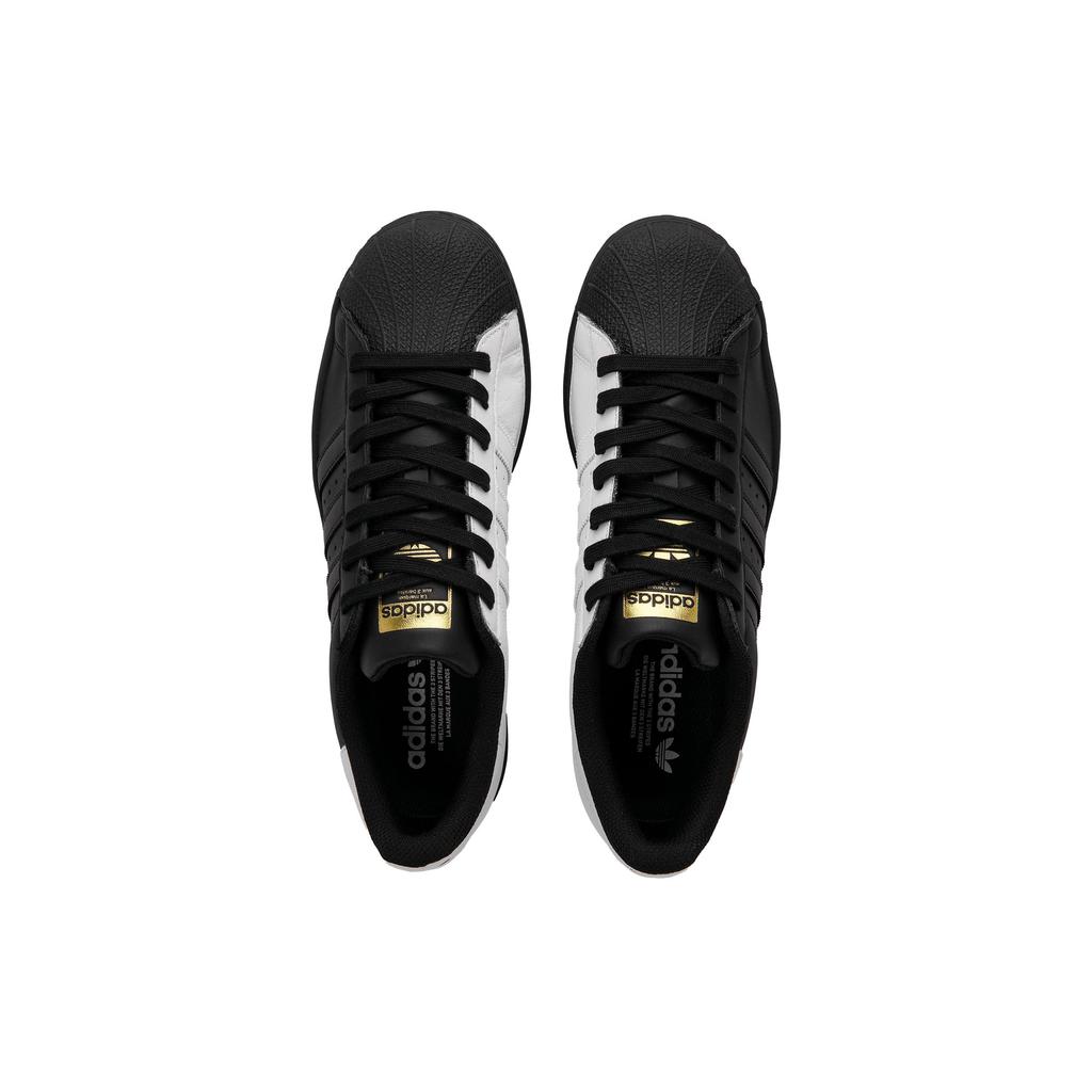 Adidas Originals SUPERSTAR Low top Skateboard Shoes Unisex Black White EG4959(Team990-)