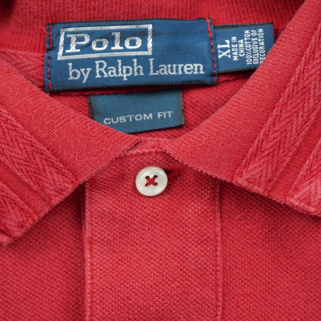 Men's Short Sleeve Polo Red
