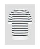 Binpolmen Striped Round Knit Ivory