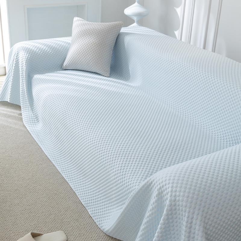 

Чехол на диван, полотенце, лето, лето, ледяной шелк, чехол для дивана, простой современный однотонный чехол для дивана, чехол для дивана 210*130cm