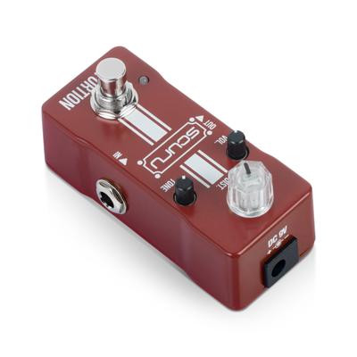 SCURU Guitar Distortion Effects Pedal DIST/VOL/TONE High Gain Amps Dynamic Response DC 9V 6.35mm