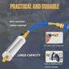Air Conditioning R134A R12 R22 Car A/C AC Oil&Dye Oz Injection Tool Oil Coolant Filler Tube with R134a Adjustable Quick Coupler