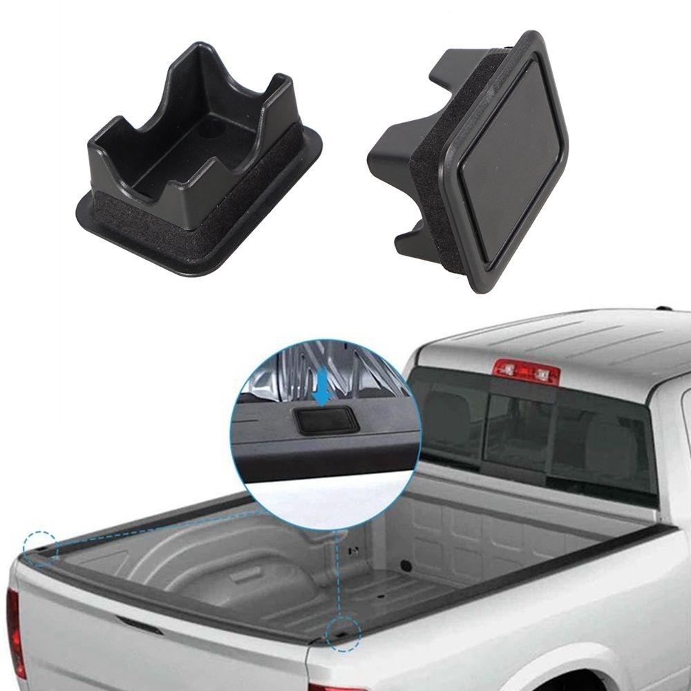 Lochabdeckungen für Bordwände für Dodge Ram 1500 2500 2019-2021 Hintere Ladeflächen-Bordwand-Lochabdeckungen (2er Set)