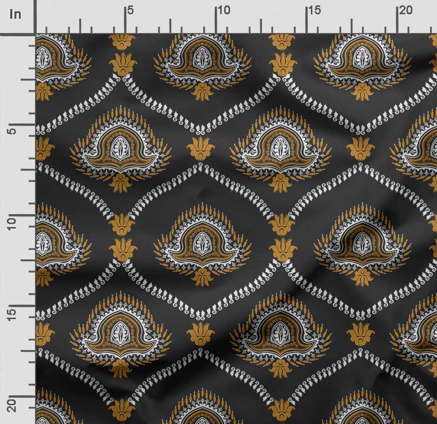 Soimoi Damastdruck, Seidenstoff, Deko-Nähstoff Meterware, 42 Zoll breit,  Dekostoff für Hemden, Anzüge, Krawatten,