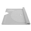 SUPER KITCHEN Large Size Cooking Mat, Food Grade Silicone, Baking Mat for Bread/Cookies/Pizza, Heat Resistant, Countertop Protection Mat, Resin/Epoxy