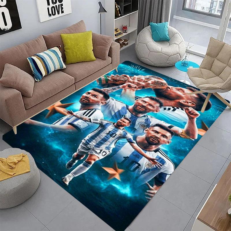 Lionel Messi: FC Barcelona Legend carpet Doormat Home Decor Fashion Office chair cushion Doormat