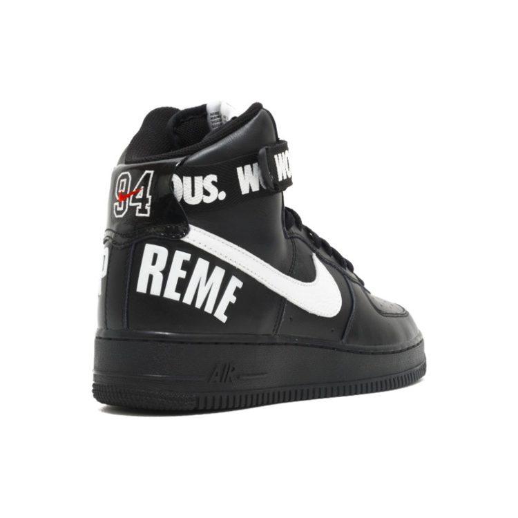Nike Air Force 1 High Supreme World Famous Black 698696-010