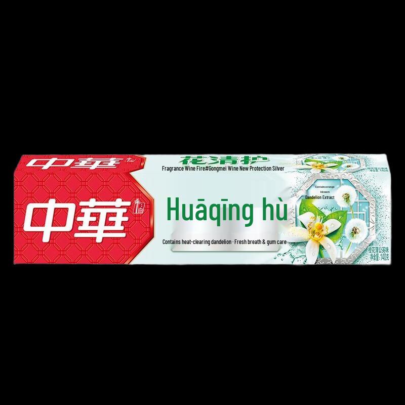 Zhonghua Huaqinghu Orange Blossom Dandelion Toothpaste