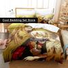 Spice and Wolf Bedding Set Single Twin Full Queen King Size Bed Set Aldult Kid Bedroom Duvetcover Sets 3D Print Anime