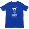 Keep Calm And Walk The Springer Spaniel T ShirtFunny Spaniel Dog Lover Gift Top