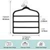 Pants Rack Clothes Tie Scarf Drying Rack Multilayer Closet Organizer Hangers Clothes Hooks Save Wardrobe Space Bedroom Closets