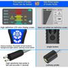 Brake Fluid Tester High Precision Car Brake Fluid Detector with Color LCD Screen Audible Alarm DOT3 DOT4 DOT5.1 ENV4 ENV6 Tester