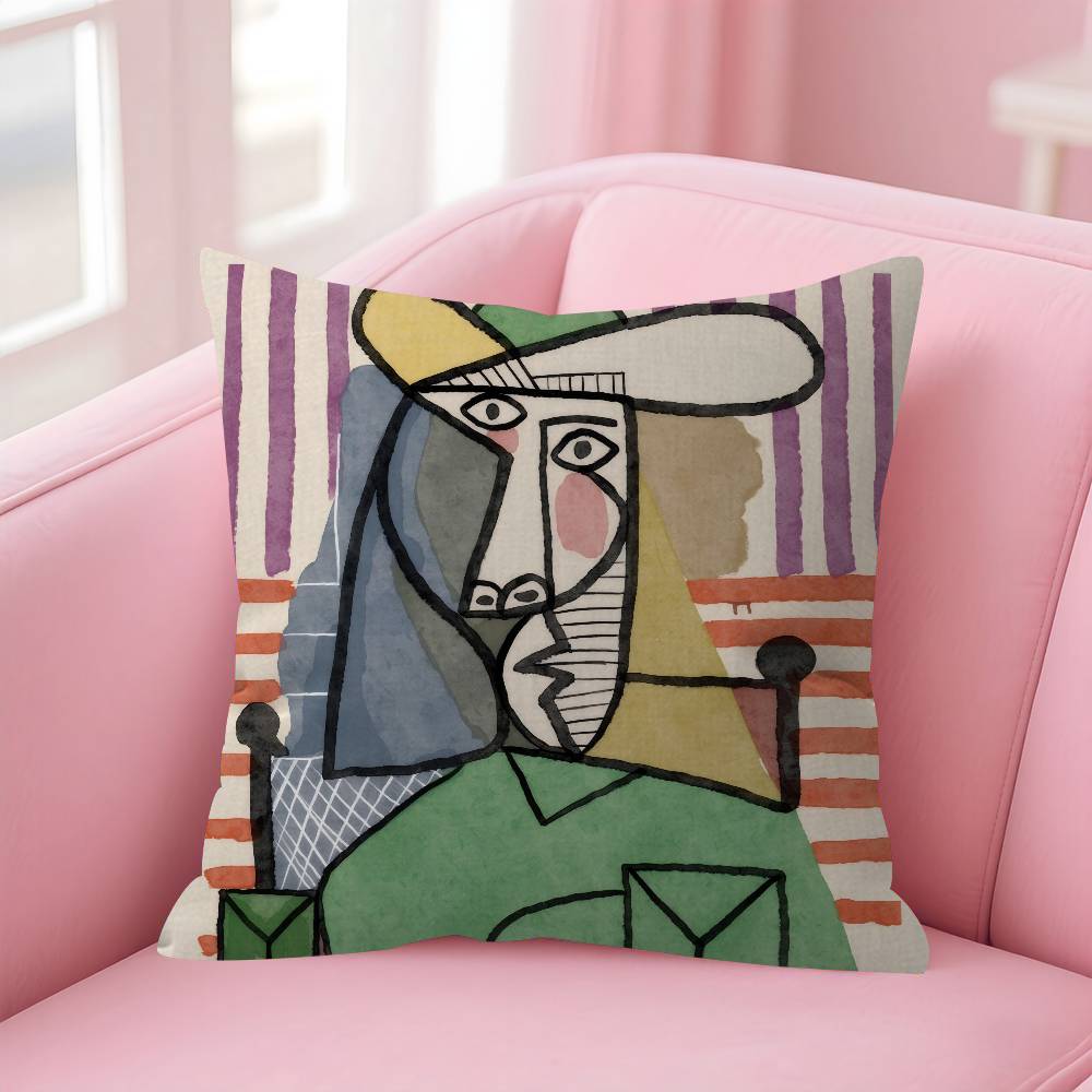 Painting Art Picasso Cushion Cushion Cover Decorative Pillow Sofa Home Decor Case Pillow Cases
