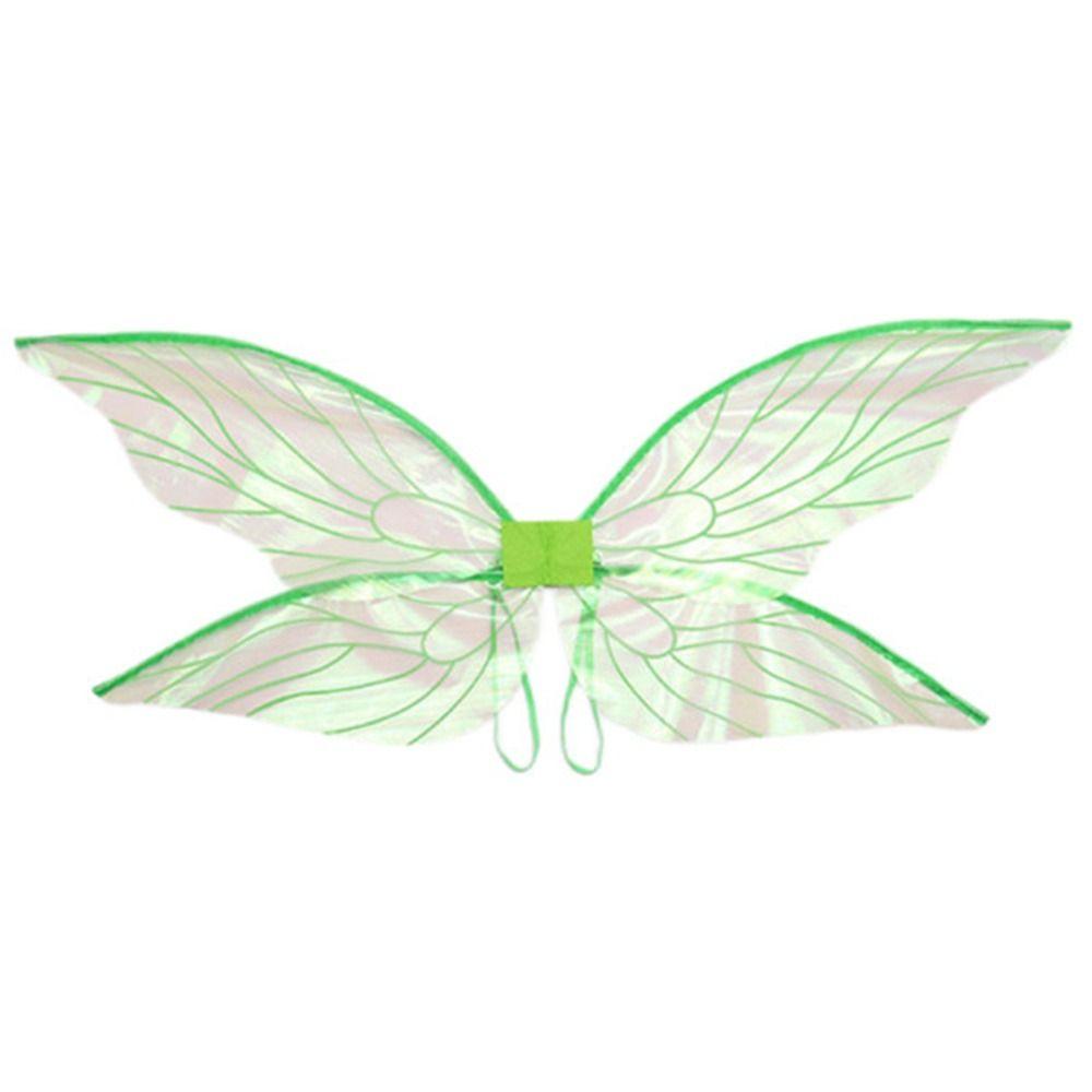 New Girls Party Favor Princess Angel Wing Halloween Cosplay Costume Butterfly Cicada Wing Dress-Up Wings Fairy Wings