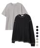 Custom A Clock [2Pack] Pigment Cutout T-Shirt 6 Style Coosts6Stypack