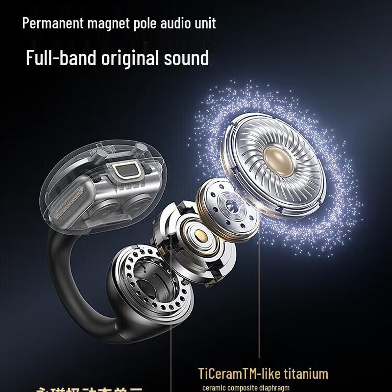 NANKA Clip Super Open-Ear Sports Bluetooth Earphones