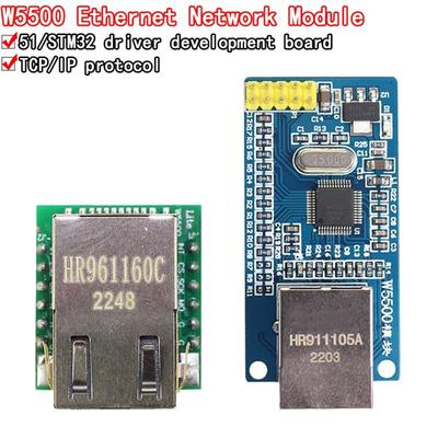 ABNR New W5500 Ethernet Network Module Hardware IP 51 / STM32 Microcontroller Program Over W5100