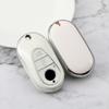 Car Key Case Cover for Mercedes Benz C S Class W206 W223 S350 C260 C300 S206 S400 S450 S500 TPU Fob Holder Protector Keyless