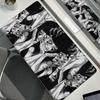 Black and White Horror Collage Anime Girl Mouse Pad XXL Gamer Mousepad Office Extended Desk Pad Gaming Keyboard Mat Large Carpet