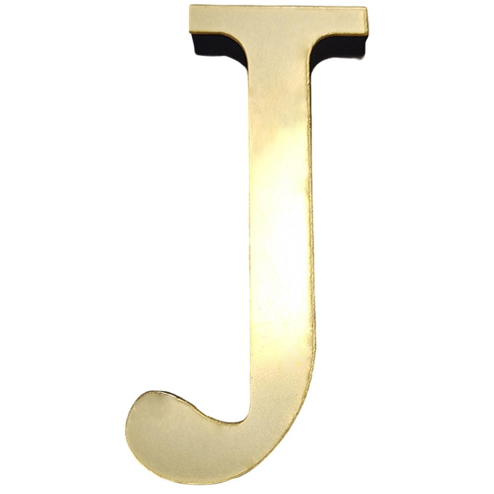 Gold English Letters Wall Stickers Wall Art Alphabet 10CM 3D Acrylic Mirror+EVA Numbers Ornaments DIY Wall Decals for Home Decor