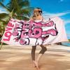Six Sept 67 Serviette de Plage Amitié Rose Amour Séchage Rapide Super Absorbante Convient pour Plage Piscine Salle de Sport Cadeau d'Été pour Amis