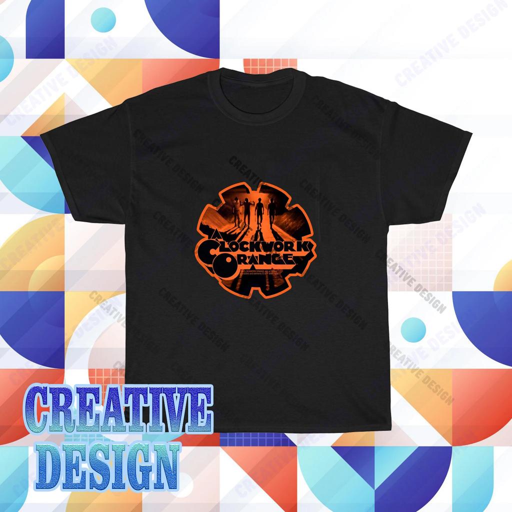 New A Clockwork Orange Los Droogs Kubrick Movie Logo T-Shirt Funny Size S To 5XL