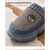 Large Size Thick Cotton Slippers for Men and Women In Winter, Thick Soled Indoor Warm Woolen Slippers for Home Use