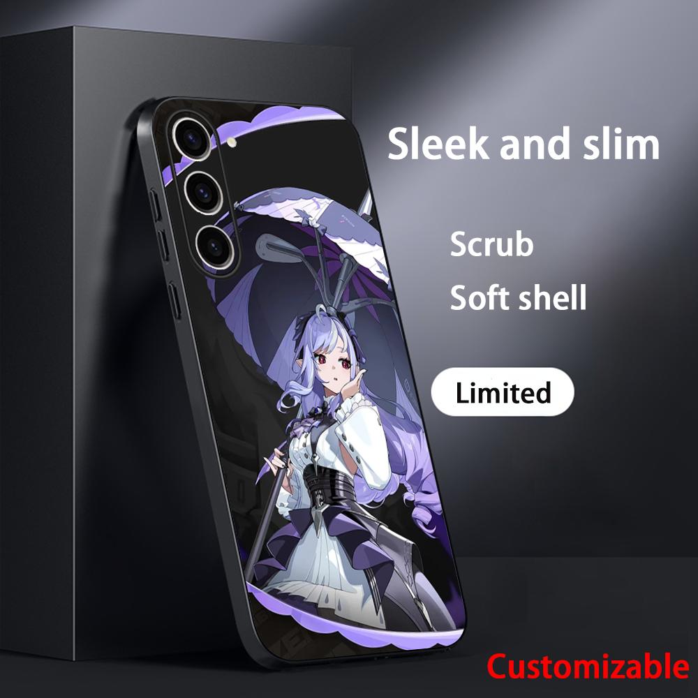 Vivian cool game girl pattern Phone Case For Samsung Galaxy S26 S25 S24 S23 S22 S21 Plus Ultra Note20 Soft Black