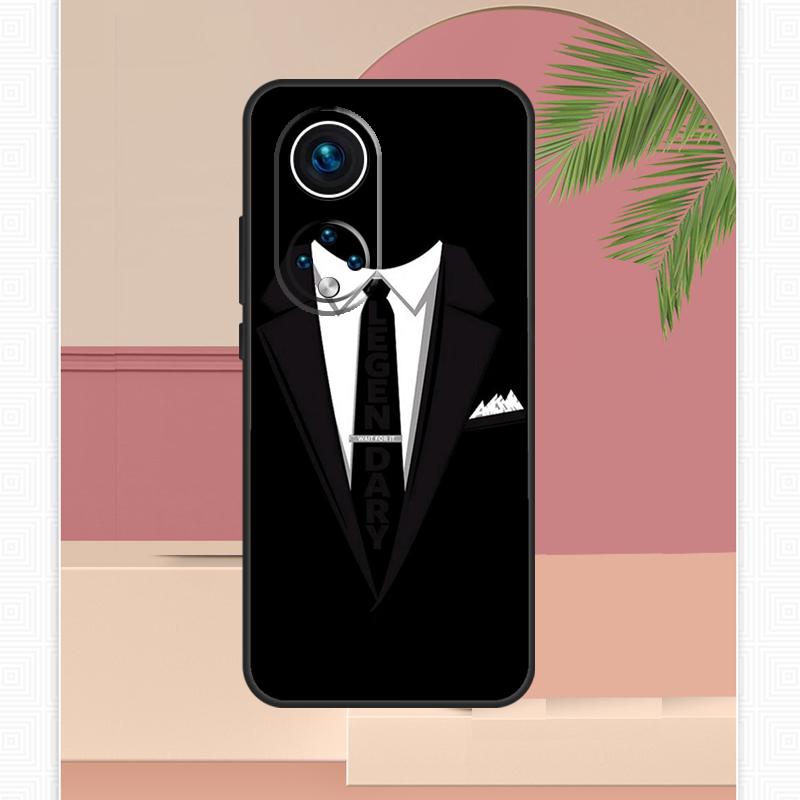 Suit and Tie Case For Honor Magic 5 6 7 8 Pro Honor X9c X9b X9a X8b X8a X8c 50 70 90 400 200 Lite Cover
