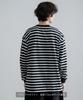 SIDE23-183 Striped Long-sleeved T-shirt