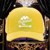 Pickleball Lovie Graphic Baseball Cap Adjustable Polyester Sun Protection Sports Hat