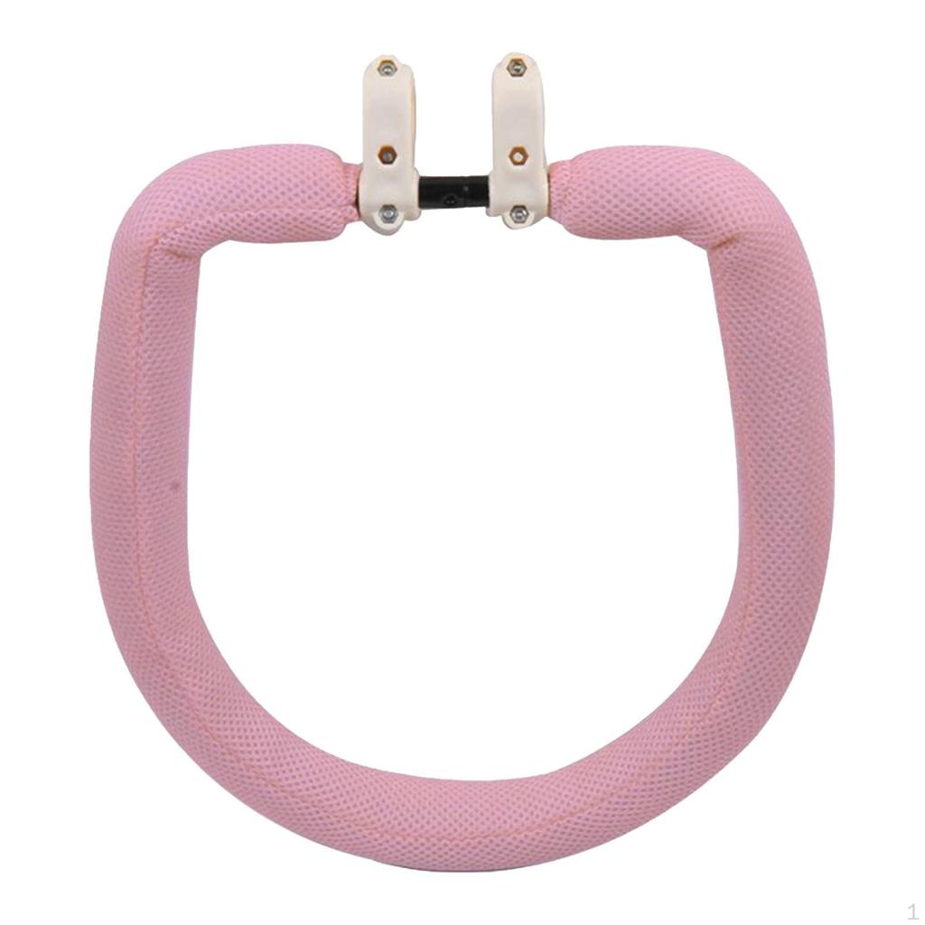 Fencing Armrest Support for Road Bike Kids Seat Child Front Saddle beige