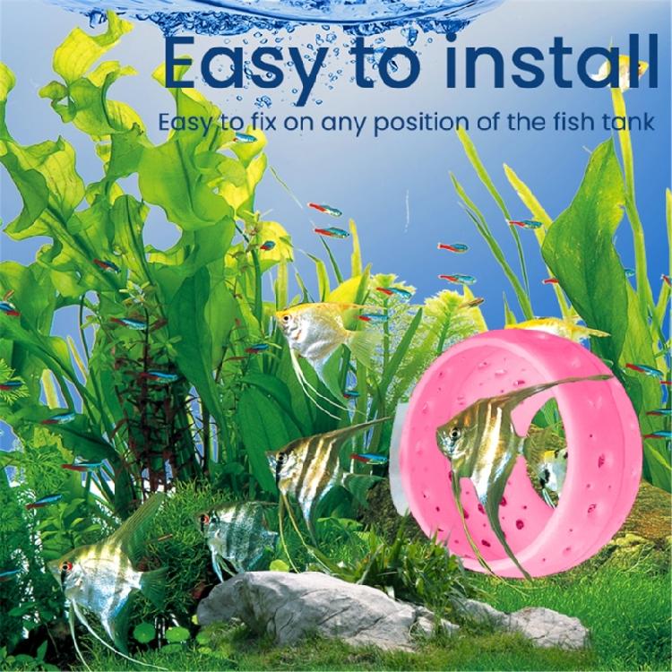 Suction Cup Fish Cave Fish Tanks Landscaping Plastic Cave Multiple Hole Crafts