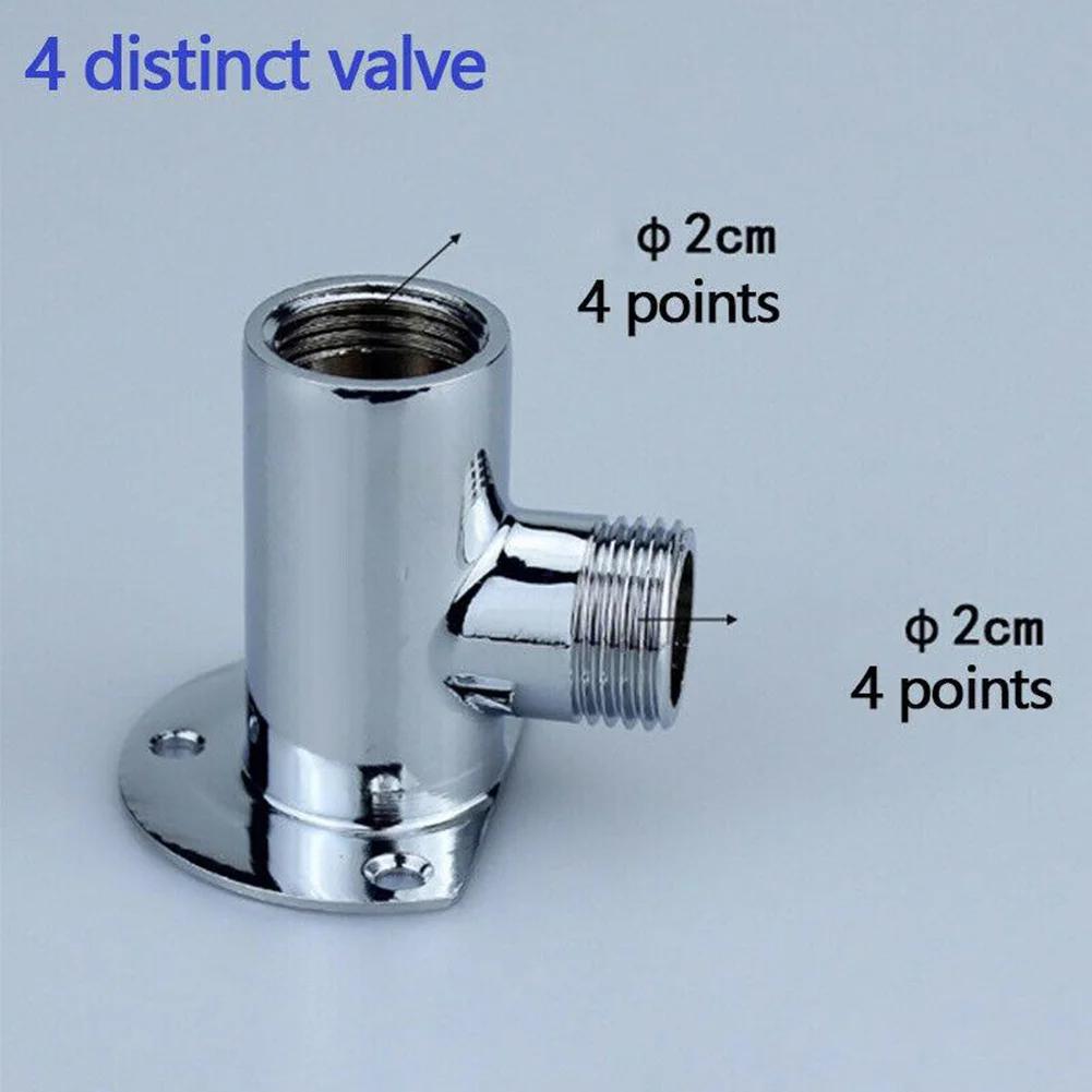 1Pc Universal Shower Arm Extension Joint Stainless Steel Wall Mounted Shower Head Arm Bathroom Accessories Fit Most Shower Heads
