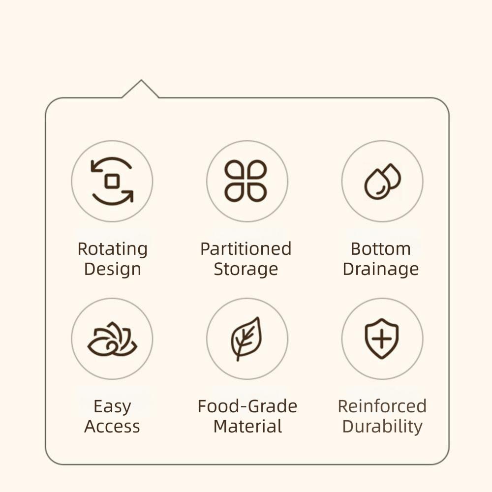 Hollow-Out Divided Serving Tray Creative Dried Fruit Snack Plate  Kitchen Preparation