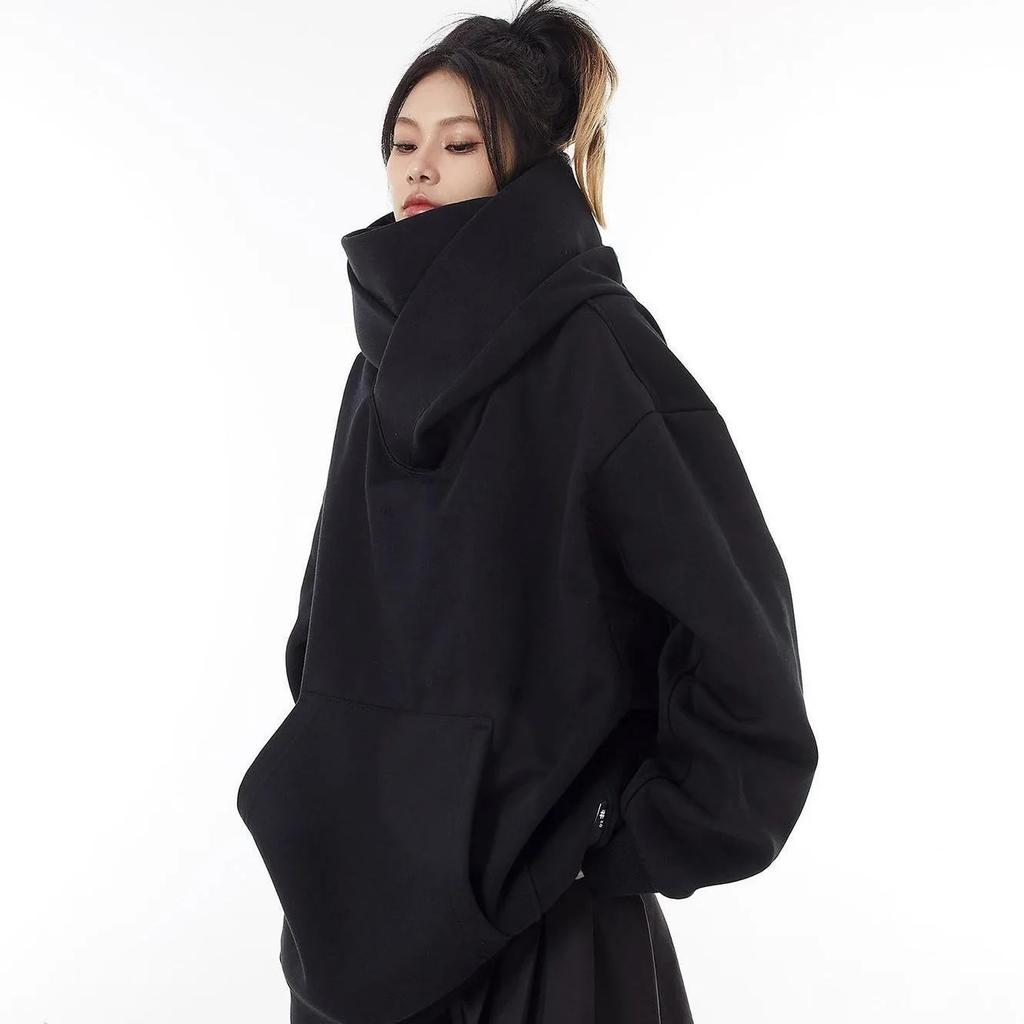Women's Hooded Sweatshirt Thickened Loose Comfortable Autumn Winter Outerwear Warmest Harajuku Clothes