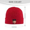 Nezha's Funny Expression Bonnet Hats Beanie Hats Pattern Knit Hat Autumn Winter Cute Men Women Kpop Elastic Cap