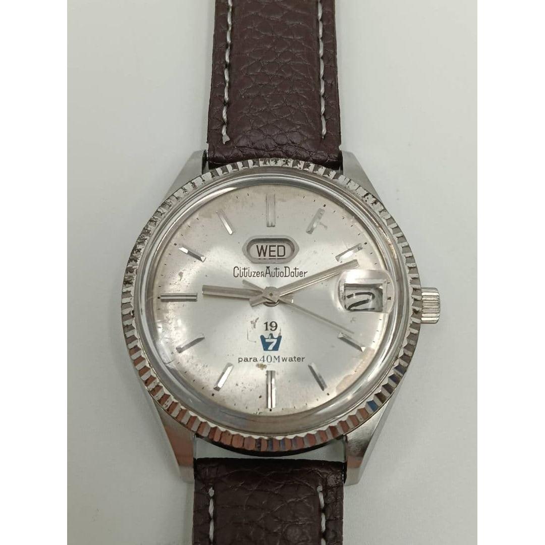 Used [Overhauled] Citizen Auto Dater Men s Automatic Watch