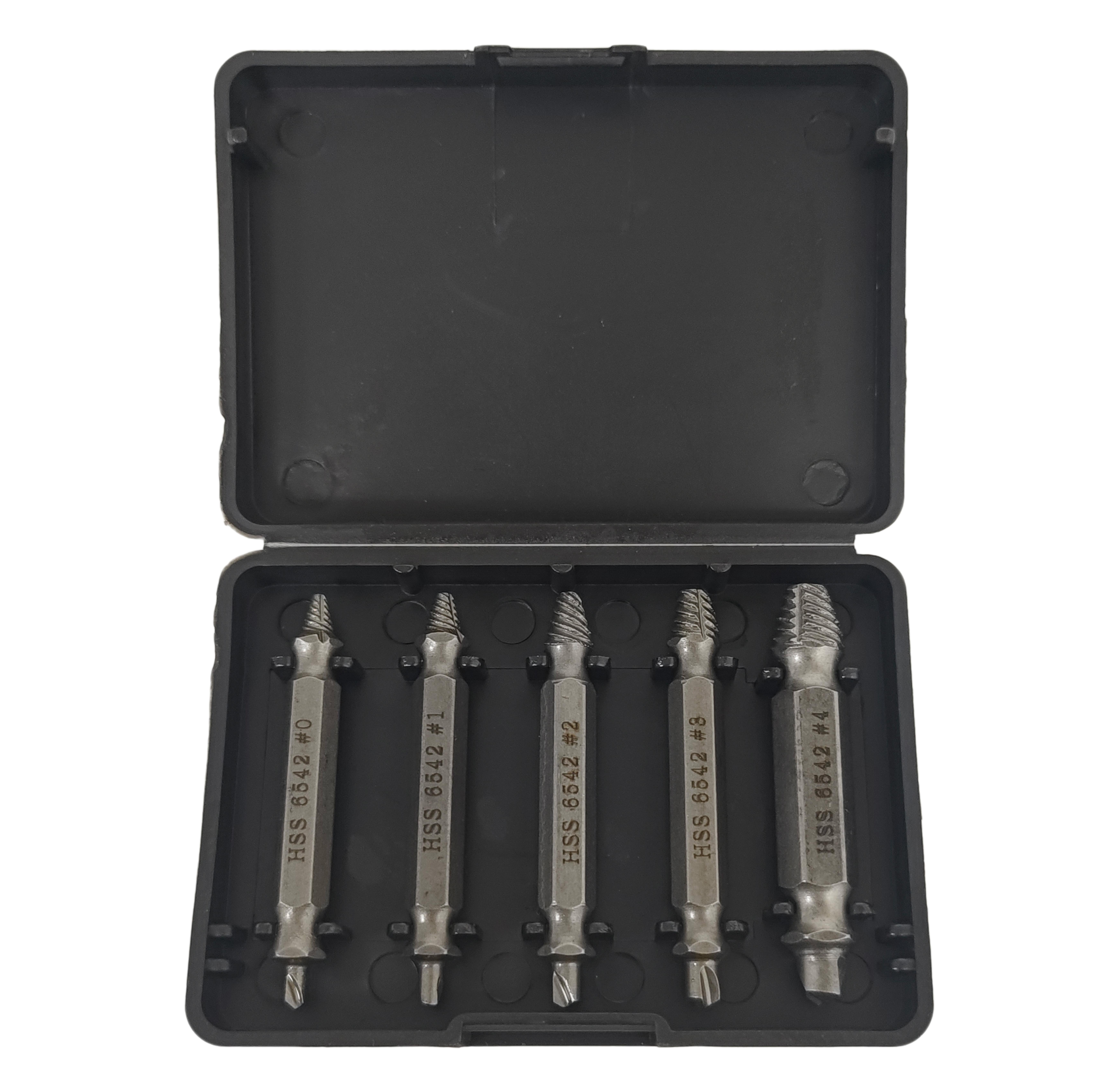 High-speed Steel Double-head Broken Wire Extractor Kit (as the picture,Nature&High Speed Steel 6542)